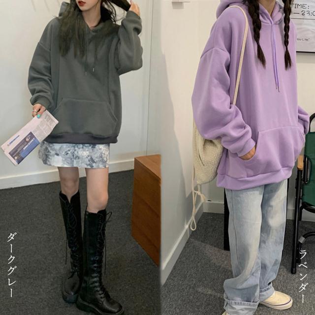 送料無料 新品 裏起毛パーカー レディース 韓国風秋冬 < 女性ファッション  送料無料 新品 裏起毛パーカー レディース 韓国風秋冬 < 女性ファッションの