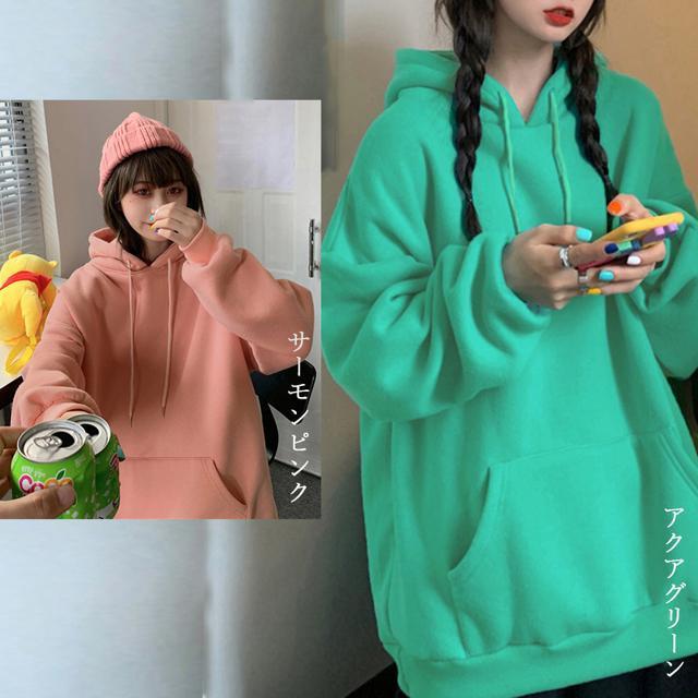 送料無料 新品 裏起毛パーカー レディース 韓国風秋冬 < 女性ファッション  送料無料 新品 裏起毛パーカー レディース 韓国風秋冬 < 女性ファッションの