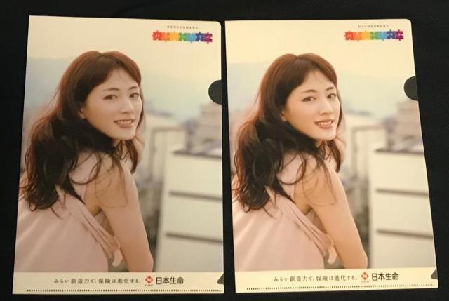 〇 綾瀬はるか 「クリアファィル2枚 」 < タレントグッズ  〇 綾瀬はるか 「クリアファィル2枚 」  < タレントグッズの