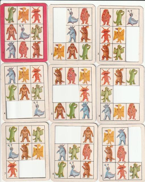 ウルトラQマジックカード 当時もの レアもの 4-6◎ < おもちゃ ウルトラQマジックカード 当時もの レアもの 4-6◎ < おもちゃの