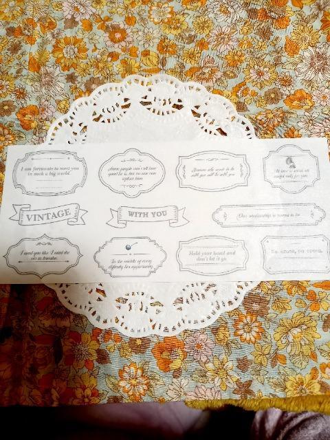 お裾分け☆ラベル柄シールシート1枚☆ < インテリア/ライフ  お裾分け☆ラベル柄シールシート1枚☆  < インテリア/ライフの