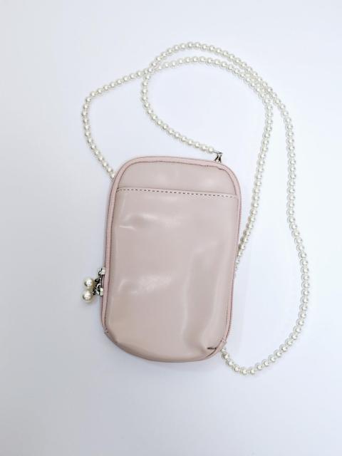 【新品】パール調チェーン マルチショルダーバッグ お財布ショルダー スマホショルダー ミニ ポシェット < 女性ファッション  【新品】パール調チェーン マルチショルダーバッグ お財布ショルダー スマホショルダー ミニ ポシェット  < 女性ファッションの