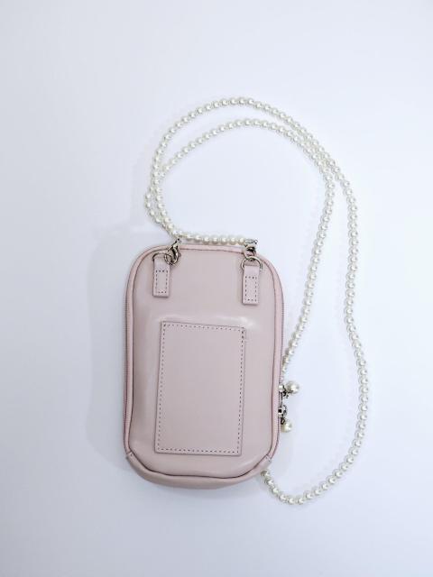 【新品】パール調チェーン マルチショルダーバッグ お財布ショルダー スマホショルダー ミニ ポシェット < 女性ファッション  【新品】パール調チェーン マルチショルダーバッグ お財布ショルダー スマホショルダー ミニ ポシェット < 女性ファッションの