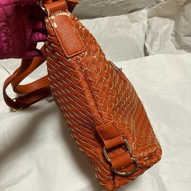 【1円スタート】【JEWEL / ジュエル】 合皮 / ショルダーバッグ / 編み込みデザイン < 女性ファッション  【1円スタート】【JEWEL / ジュエル】 合皮 / ショルダーバッグ / 編み込みデザイン < 女性ファッションの