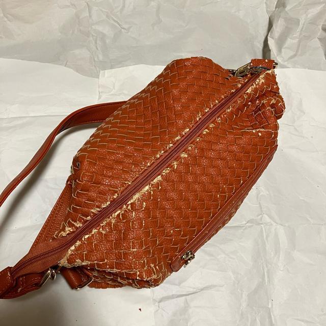 【1円スタート】【JEWEL / ジュエル】 合皮 / ショルダーバッグ / 編み込みデザイン < 女性ファッション  【1円スタート】【JEWEL / ジュエル】 合皮 / ショルダーバッグ / 編み込みデザイン < 女性ファッションの