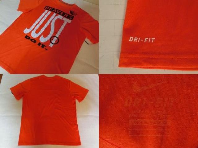 ナイキ【DRI FIT】 オレゴン州立大【JUST DO IT】ロゴT US S < ブランド  ナイキ【DRI FIT】 オレゴン州立大【JUST DO IT】ロゴT US S < ブランドの