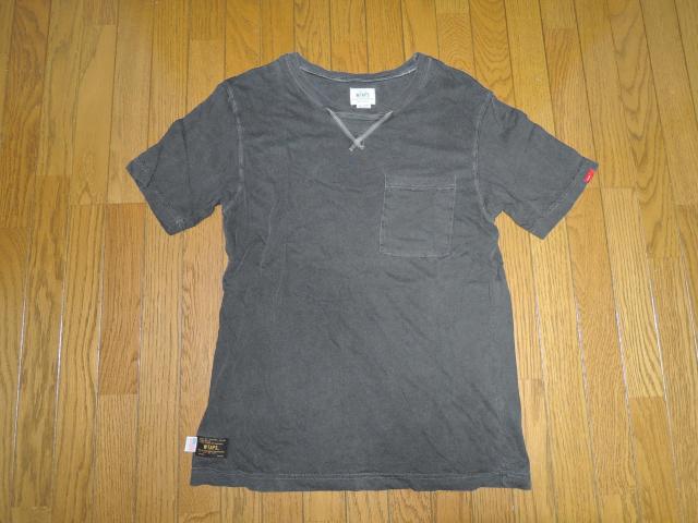 WTAPS �_�u���^�b�v�X BLANK �J�b�g�\�[ S T�V���c �|�P�b�gTee MADE IN USA �A�����J�� �o�C�s���O  �� �u�����h�� 