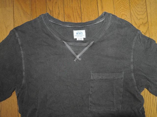 WTAPS �_�u���^�b�v�X BLANK �J�b�g�\�[ S T�V���c �|�P�b�gTee MADE IN USA �A�����J�� �o�C�s���O �� �u�����h�� 