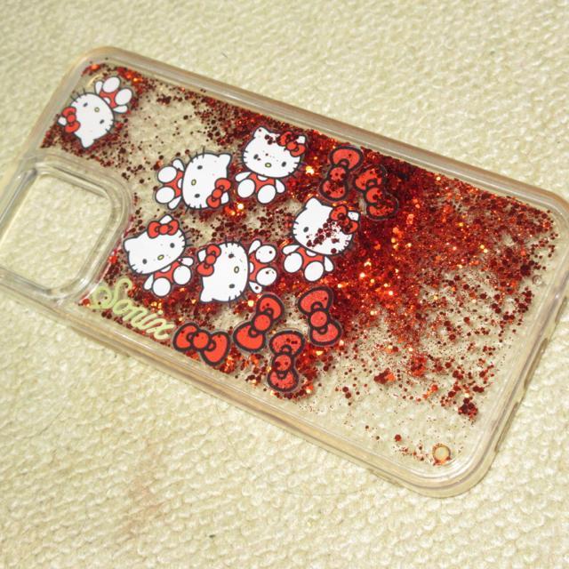 未使用☆ハローキティ*iPhone12/12 Pro用ケース*流れるラメ < 家電/AV 未使用☆ハローキティ*iPhone12/12 Pro用ケース*流れるラメ < 家電/AVの