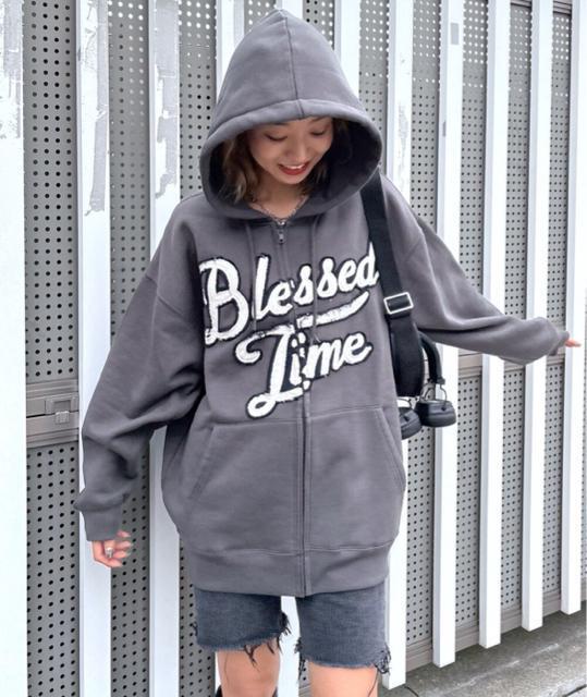 ロデオ★ blessed time ジップパーカー < ブランド  ロデオ★ blessed time ジップパーカー  < ブランドの