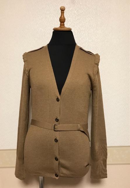 BURBERRY LONDON 未使用タグ付き  ニットカーデガン  カシミヤ シルク < ブランド  BURBERRY LONDON 未使用タグ付き  ニットカーデガン  カシミヤ シルク < ブランドの