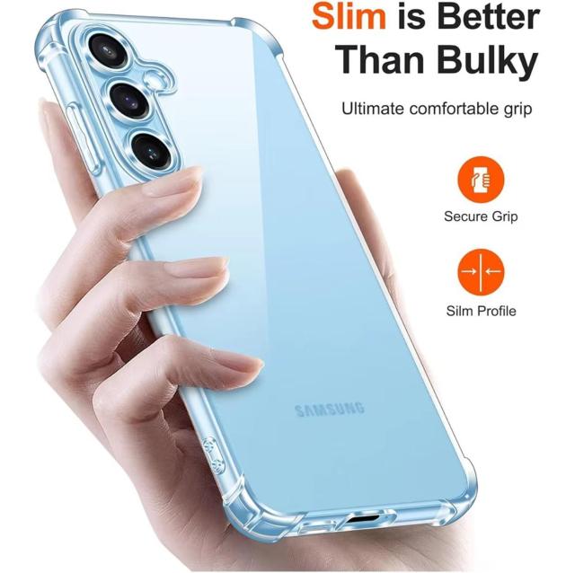 Galaxy S24 FE SCG30 �N���A TPU �P�[�X �J�o�[ �\�t�g �� �Ɠd/AV�� 