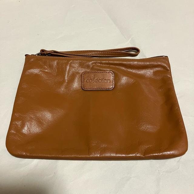 【ヴィンテージ】【ノーブランド扱い】 レザー / ポーチ クラッチバッグ < 女性ファッション 【ヴィンテージ】【ノーブランド扱い】 レザー / ポーチ クラッチバッグ < 女性ファッションの