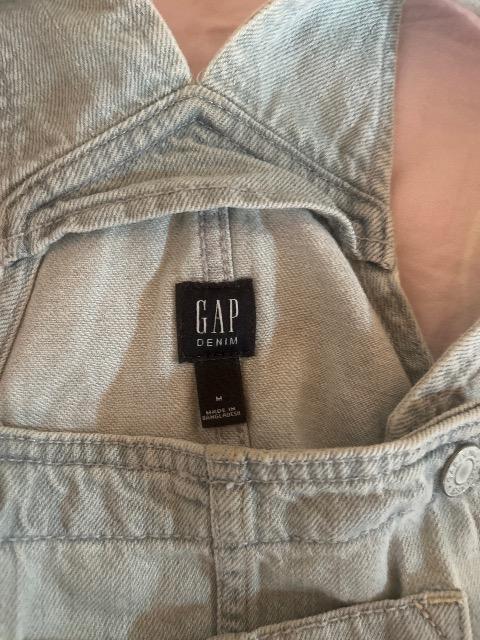 GAPデニムハーフオーバーオール < キッズ/ベビー GAPデニムハーフオーバーオール < キッズ/ベビーの