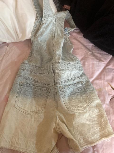 GAPデニムハーフオーバーオール < キッズ/ベビー GAPデニムハーフオーバーオール < キッズ/ベビーの