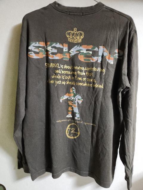 中古 セブンツー プリントロンティー(茶) < 男性ファッション 中古 セブンツー プリントロンティー(茶) < 男性ファッションの