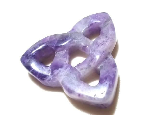 天然石★シェブロンアメジスト ケルトノット < 女性アクセサリー/時計 天然石★シェブロンアメジスト ケルトノット < 女性アクセサリー/時計の