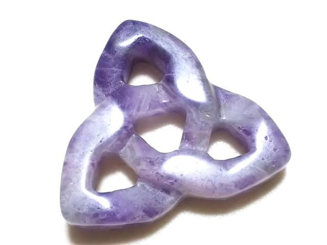 天然石★シェブロンアメジスト ケルトノット < 女性アクセサリー/時計 天然石★シェブロンアメジスト ケルトノット < 女性アクセサリー/時計の