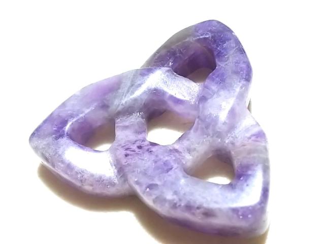 天然石★シェブロンアメジスト ケルトノット < 女性アクセサリー/時計 天然石★シェブロンアメジスト ケルトノット < 女性アクセサリー/時計の