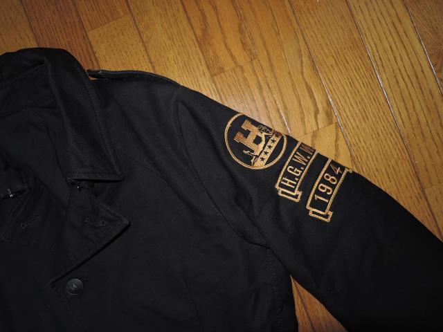 HYSTERIC GLAMOUR �q�X�e���b�N�O���}�[ �~���^���[ �W���P�b�g S �� �K�[�� ���b�y���V���[�g�R�[�g �W���P�b�g �� �u�����h�� 