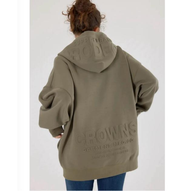 ���f�I�N���E���Y�� �yUNISEX�z�G���{�XBIG ZIP�p�[�J�[�i�J�[�L�j �� �u�����h�� 