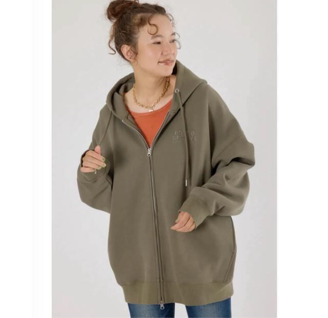 ���f�I�N���E���Y�� �yUNISEX�z�G���{�XBIG ZIP�p�[�J�[�i�J�[�L�j �� �u�����h�� 