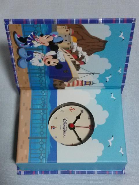 当選品☆KIRINオリジナル 東京ディズニーシー ブック型クロック☆非売品 < ホビー  当選品☆KIRINオリジナル 東京ディズニーシー ブック型クロック☆非売品 < ホビーの