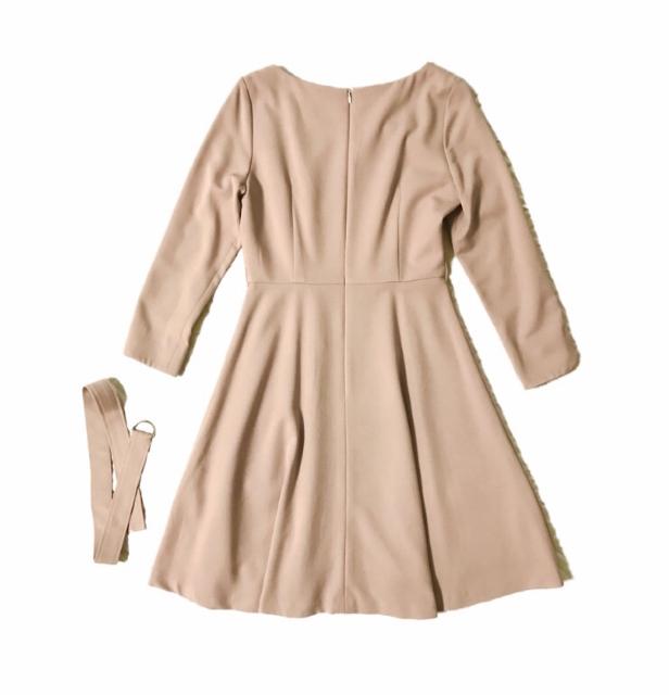 プロポーションPBD〓デートパーティー〓長袖ワンピースドレス〓ピンク(L)新品〓 < ブランド プロポーションPBD〓デートパーティー〓長袖ワンピースドレス〓ピンク(L)新品〓 < ブランドの