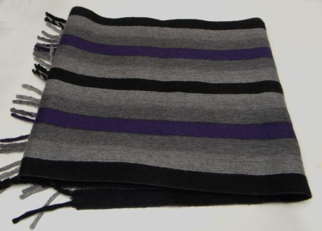 ルイヴィトン カシミヤ×ウール ストライプ マフラー パープル×ブラック×グレー 送料無料 < ブランド ルイヴィトン カシミヤ×ウール ストライプ マフラー パープル×ブラック×グレー 送料無料 < ブランドの