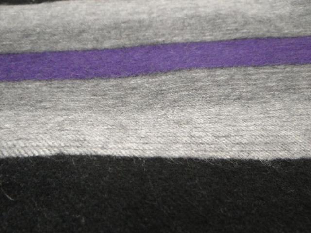 ルイヴィトン カシミヤ×ウール ストライプ マフラー パープル×ブラック×グレー 送料無料 < ブランド ルイヴィトン カシミヤ×ウール ストライプ マフラー パープル×ブラック×グレー 送料無料 < ブランドの