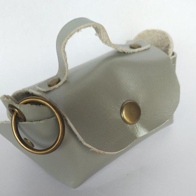 DIY 本革 ミニバッグ メタリックグレー < ペット/手芸/園芸  DIY 本革 ミニバッグ メタリックグレー  < ペット/手芸/園芸の