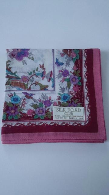 新品未使用☆SILK ROAD CLUB★ハンカチ☆アストラハン更紗★綿100%☆ < 女性ファッション  新品未使用☆SILK ROAD CLUB★ハンカチ☆アストラハン更紗★綿100%☆ < 女性ファッションの