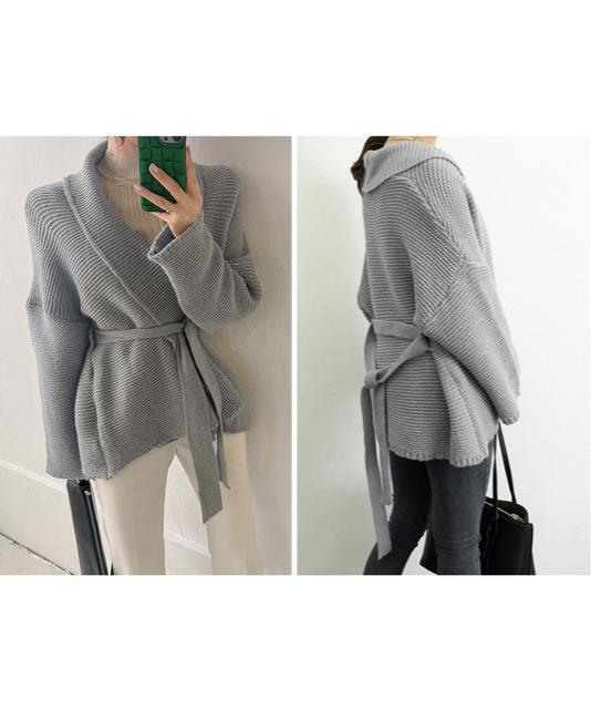 送料無料 新品 ベルト付きニットカーディガン レディース < 女性ファッション  送料無料 新品 ベルト付きニットカーディガン レディース < 女性ファッションの