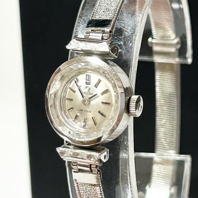 美品 OMEGA オメガ 腕時計 自動巻き デビル デヴィル ラウンド 2針 シルバー < ブランド  美品 OMEGA オメガ 腕時計 自動巻き デビル デヴィル ラウンド 2針 シルバー < ブランドの