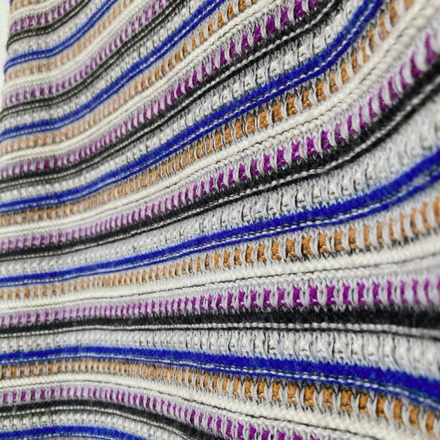 ウール100% カラフル ボーダー柄 ニット セーター プルオーバー 長袖 9号 N2m < 女性ファッション ウール100% カラフル ボーダー柄 ニット セーター プルオーバー 長袖 9号 N2m < 女性ファッションの