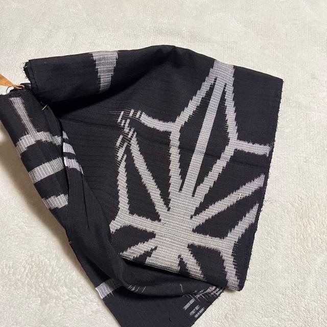 銘仙 正絹 洗張 生地 着物1枚分 麻の葉柄 紫 リメイク < ペット/手芸/園芸 銘仙 正絹 洗張 生地 着物1枚分 麻の葉柄 紫 リメイク < ペット/手芸/園芸の