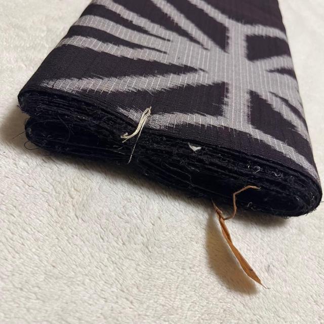 銘仙 正絹 洗張 生地 着物1枚分 麻の葉柄 紫 リメイク < ペット/手芸/園芸 銘仙 正絹 洗張 生地 着物1枚分 麻の葉柄 紫 リメイク < ペット/手芸/園芸の