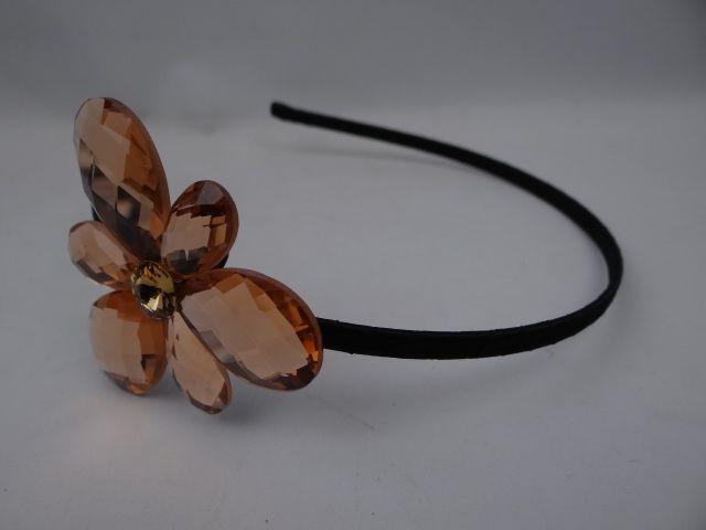 ワンポイントカチューシャ カットストーンフラワー 15-2 < 女性アクセサリー/時計  ワンポイントカチューシャ カットストーンフラワー 15-2 < 女性アクセサリー/時計の