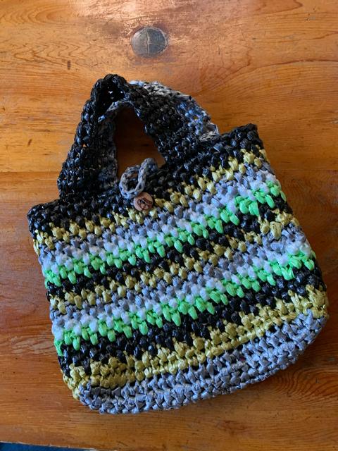 手編み ビニール エーコバックBag  送料無料 < 女性ファッション  手編み ビニール エーコバックBag  送料無料  < 女性ファッションの