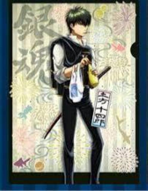 銀魂 ローソン クリアファイル 土方 < アニメ/コミック/キャラクター  銀魂 ローソン クリアファイル 土方  < アニメ/コミック/キャラクターの