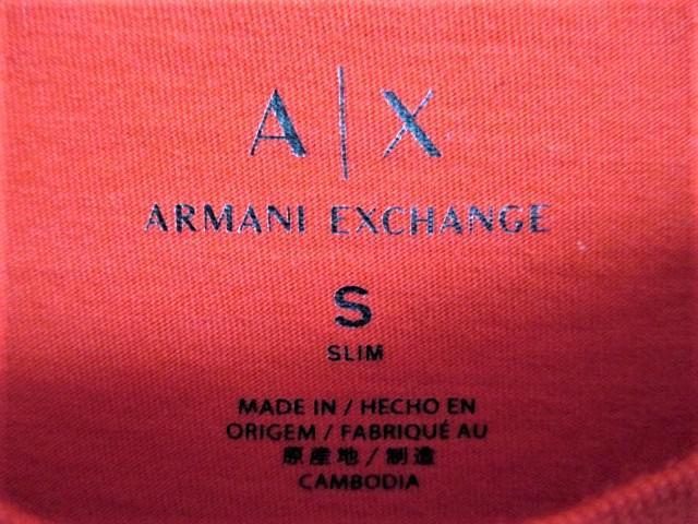 ☆ARMANI EXCHANGE アルマーニ エクスチェンジ プリント ロゴ Tシャツ 半袖/メンズ/S☆新作モデル☆レッド < ブランド ☆ARMANI EXCHANGE アルマーニ エクスチェンジ プリント ロゴ Tシャツ 半袖/メンズ/S☆新作モデル☆レッド < ブランドの