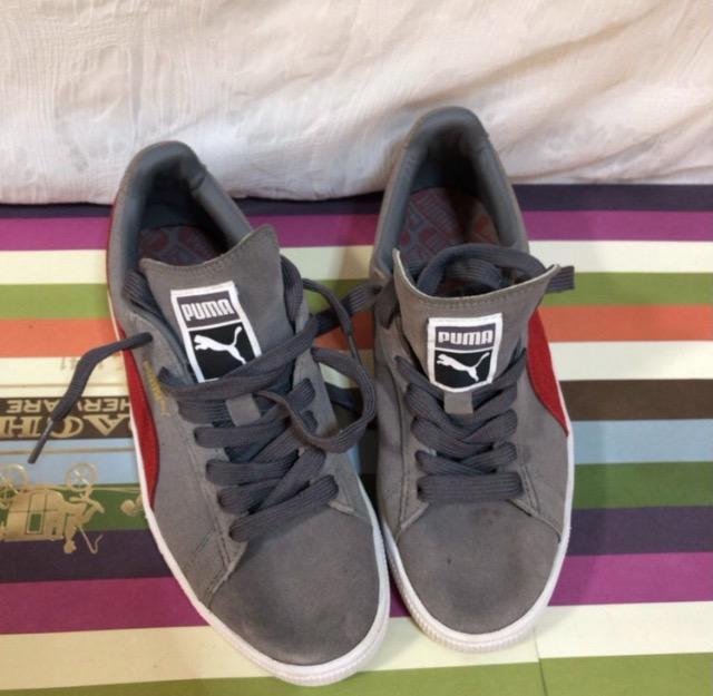 ★特価★極美品メンズスニーカープーマPUMA巨大ロゴグレーレッド上品疲れ知らず大活躍人気早い者勝ち < 男性ファッション  ★特価★極美品メンズスニーカープーマPUMA巨大ロゴグレーレッド上品疲れ知らず大活躍人気早い者勝ち < 男性ファッションの