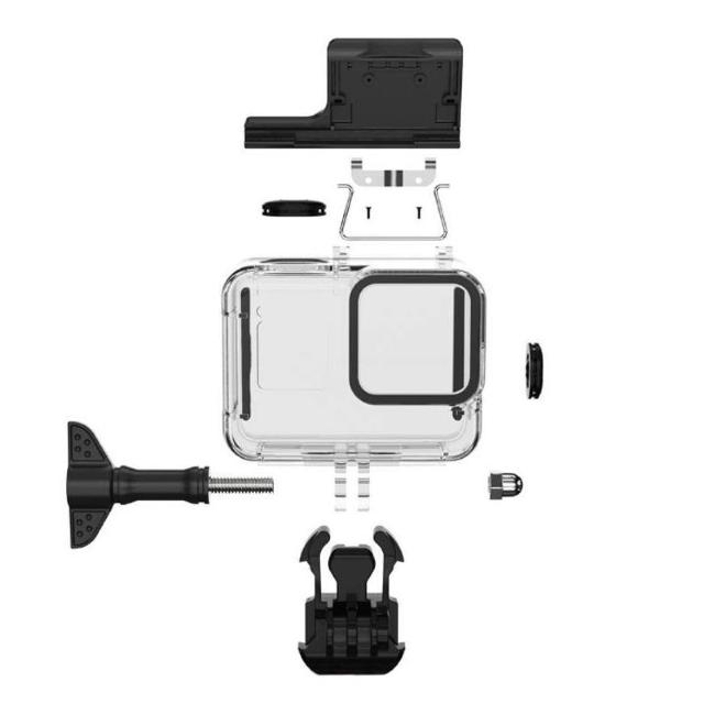 GoPro8 Gopro HERO 8 防水ケース ハウジング オプションでフィルター同時購入可能 水中撮影 45m水深ウォーター < 家電/AV  GoPro8 Gopro HERO 8 防水ケース ハウジング オプションでフィルター同時購入可能 水中撮影 45m水深ウォーター < 家電/AVの