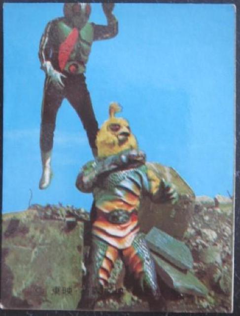 昭和レトロ!旧仮面ライダーカード391番「ライダー月面キック」 < トレーディングカード  昭和レトロ!旧仮面ライダーカード391番「ライダー月面キック」  < トレーディングカードの