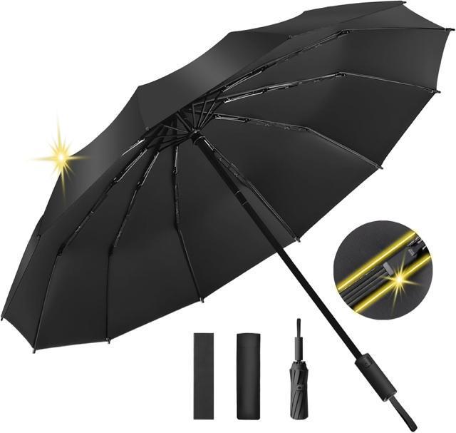 折りたたみ傘  特大12本骨 メンズ傘 耐風 ワンタッチ 自動開閉 UVカット 超撥水 超大サイズ 台風/豪雨対応 防水性晴雨兼用 < 女性ファッション  折りたたみ傘  特大12本骨 メンズ傘 耐風 ワンタッチ 自動開閉 UVカット 超撥水 超大サイズ 台風/豪雨対応 防水性晴雨兼用  < 女性ファッションの