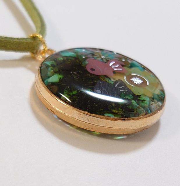 金魚レジンネックレス★ターコイズ入り  金魚   レジン金魚   金魚アクセサリー   ネックレス金魚   キーホルダー金魚 < 女性アクセサリー/時計  金魚レジンネックレス★ターコイズ入り  金魚   レジン金魚   金魚アクセサリー   ネックレス金魚   キーホルダー金魚 < 女性アクセサリー/時計の