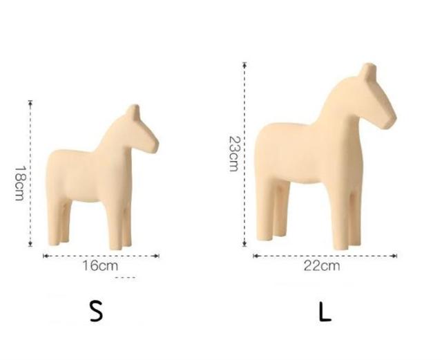 木製小馬 オブジェ 木馬 Lサイズ 置物 北欧スタイル インテリア < インテリア/ライフ 木製小馬 オブジェ 木馬 Lサイズ 置物 北欧スタイル インテリア < インテリア/ライフの