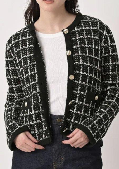 アンタイトル取扱い☆2026春夏新作【TORRAZZO DONNA】ツイードコットンカーディガン < ブランド アンタイトル取扱い☆2026春夏新作【TORRAZZO DONNA】ツイードコットンカーディガン < ブランドの