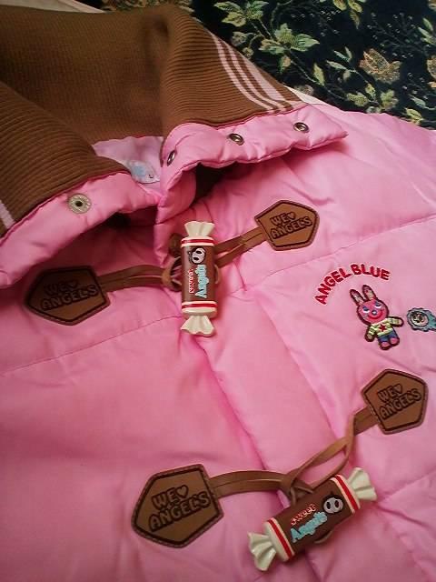 美品エンジェルブルーダウンジャケット150 < ブランド  美品エンジェルブルーダウンジャケット150  < ブランドの