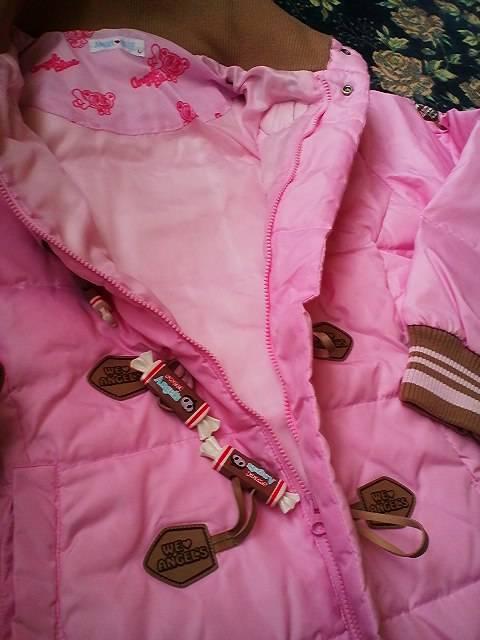 美品エンジェルブルーダウンジャケット150 < ブランド  美品エンジェルブルーダウンジャケット150 < ブランドの